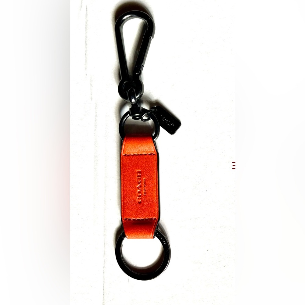 Coach Trigger Snap Key Ring - image 1